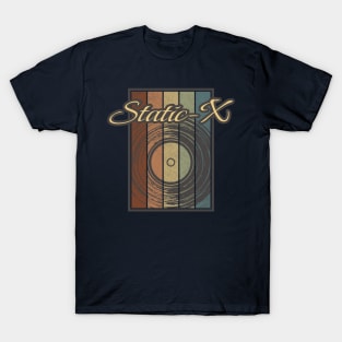 Static-X Vynil Silhouette T-Shirt